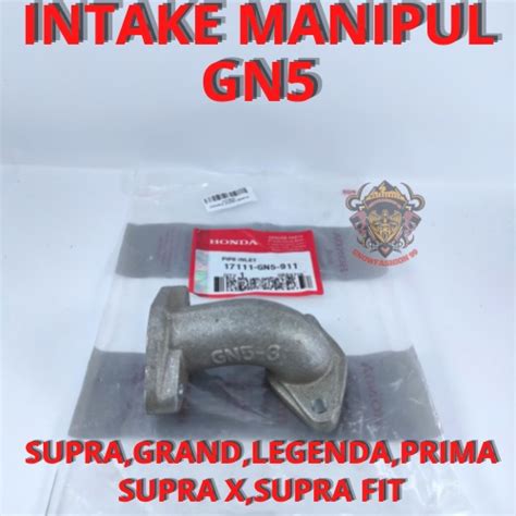 Jual INTAKE MANIPUL GN5 HONDA SUPRA GRAND LEGENDA PRIMA SUPRA X