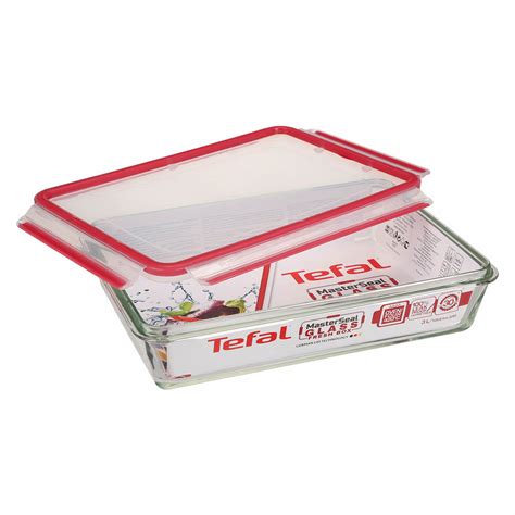 Tefal Masterseal Rectangle Glass 3.0Ltr | Sharjah Co-operative Society