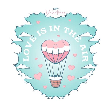 Premium Vector Celebrate Love With A Charming Hand Drawn Illustration Of A Heart Shaped Hot