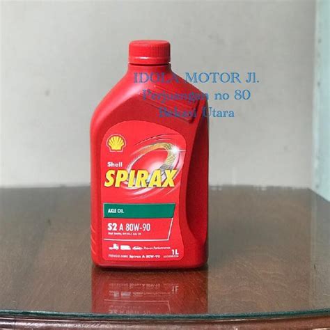 Jual Oli Gardan Shell Spirax S2 A Sae 80w 90 Api GL 5 Isi 1 Liter