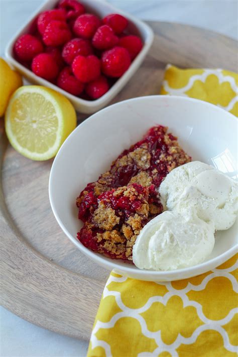 Raspberry Lemon Crumble 9 Zen And Spice