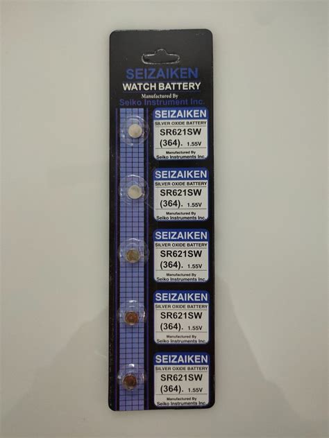 SR621SW Seizaiken Watch Battery at ₹ 13/piece | Watch Components in ...