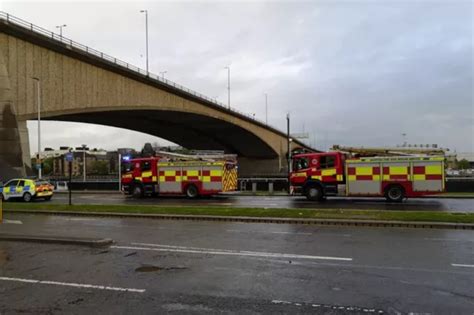 Man Rescued From River Clyde As Emergency Services Rush To Scene