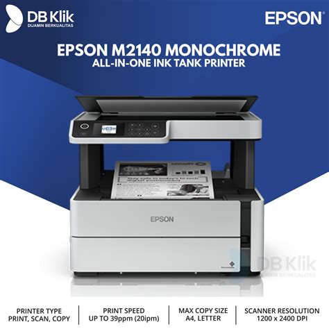 Jual Printer EPSON M2140 Monochrome - EPSON M2140 Ink Tank Printer ...