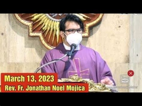 Quiapo Church Live Tv Mass Today Am March Monday Youtube