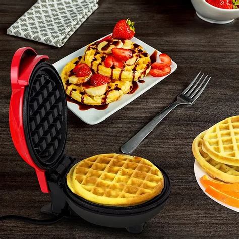Вафельница мини для бельгийских вафель Mini Waffle Maker - Aveopt ...