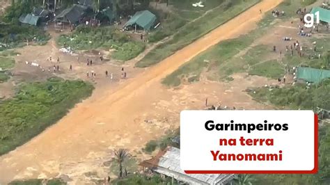 V Deo Imagens A Reas Mostram Dezenas De Garimpeiros Na Terra Yanomami