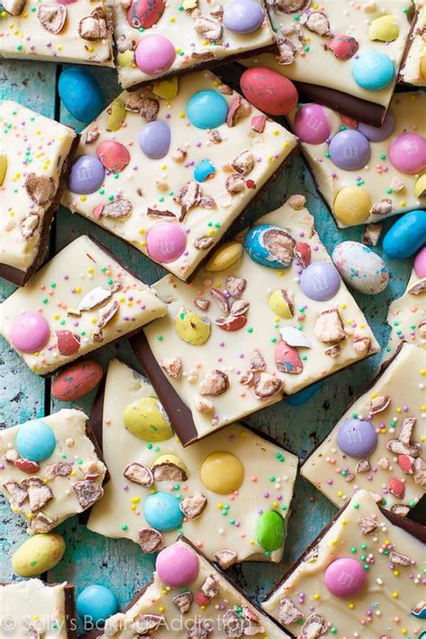 Easter Bunny Bark Video Sallys Baking Addiction