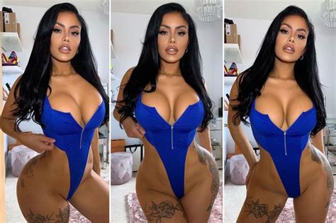 Instagram Model Sends Internet Wild With Racy See Through Lingerie Snaps Daily Star