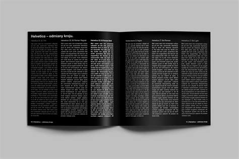 Helvetica Black Album on Behance