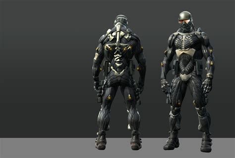 K Nanosuit By Thyrring Man Game Muscular Crysis Suit Nomad