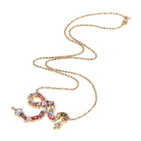 Mosaic Snake Necklace Era