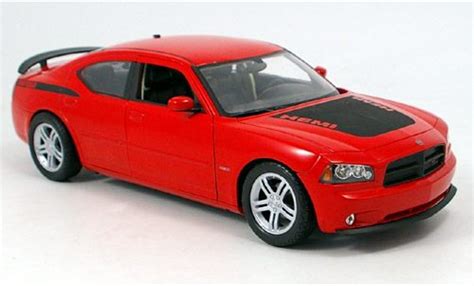 Diecast model cars Dodge Charger 1/18 Welly Daytona R/T rot 1:18 ...