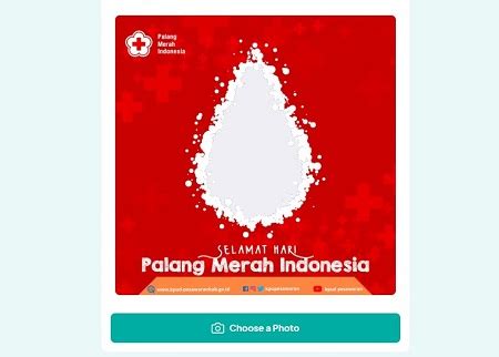 10 Link Twibbon Hari Palang Merah Indonesia Dan Cara Membuatnya