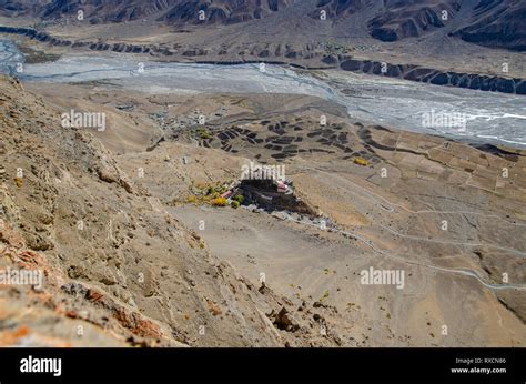 Key Monastery Spiti Valley Himachal Pradesh Stock Photo Alamy