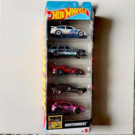 HOT WHEELS PACK NIGHTBURNERZ Includes Toyota GR Supra Nissan Maxima Drift Car