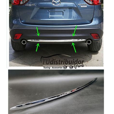 Accesorios Moldura Cromada Puerta Trasera Parachoque Mazda Cx