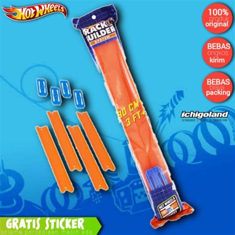 Jual HOT WHEELS TRACK BUILDER TRACK SET TRACK LURUS 60CM TRACK LOOP 360 PELONTAR Shopee Indonesia