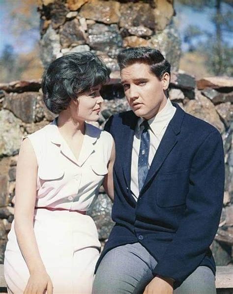 Elvis Pre Joan Blackman In Kid Galahad Movie 1962
