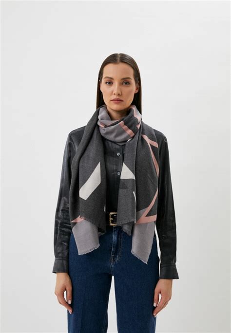 Палантин Liu Jo, цвет: серый, RTLACB831101 — купить в интернет-магазине ...