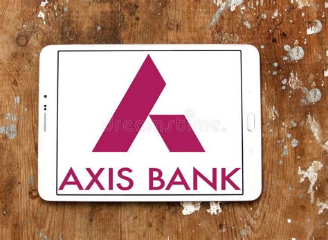 Axis Bank Logo Editorial Stock Photo Image Of Credit 100187568