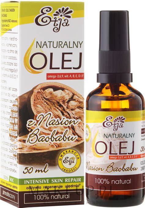 Etja Naturalny Olej Z Nasion Baobabu Makeup Pl