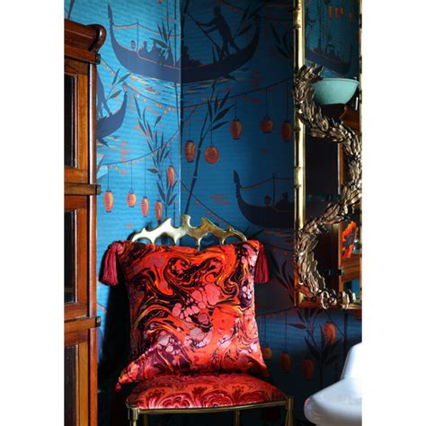 Fringed And Tasseled Velvet Cushions Susi
