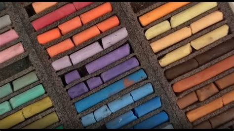 Сухая пастель для начинающих - YouTube