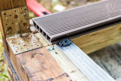 Монтажные лаги для террасной доски из ДПК: купить по низкой цене в ...