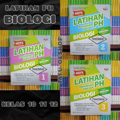 Jual Buku Hots Latihan PH Biologi SMA Kelas 10 11 12 X XI XII 1 2 3