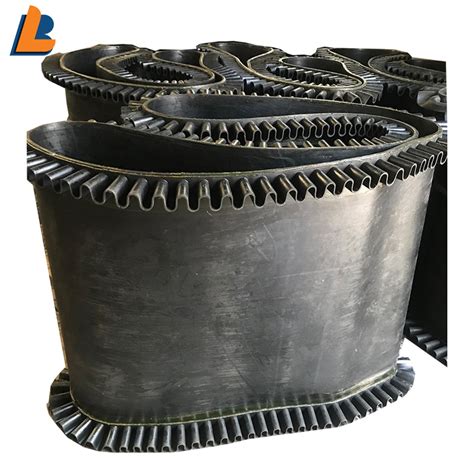 Factory Price Sidewall Rubber Conveyor Belt For Coal Mining Sand Stone