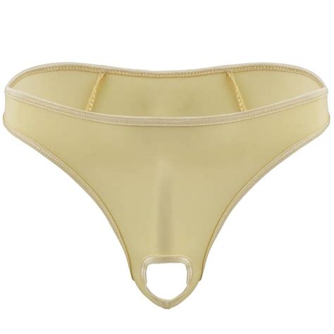 Sexy Men Lingerie Penis Hole Underwear Micro Thong Bikini Briefs G String Bikini Ebay