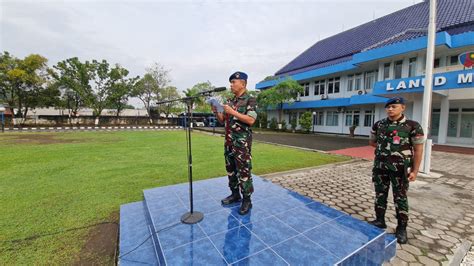 Danlanud Muljono Pimpin Apel Luar Biasa Hut Ke Koopsudnas Lanud