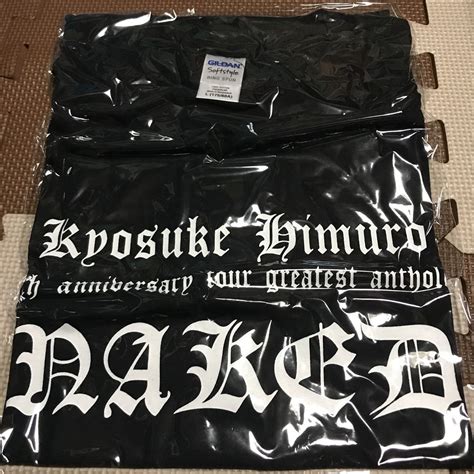 Yahoo オークション 氷室京介 WOWOW NAKED Tシャツ Lサイズ 非売品