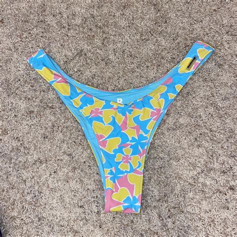 Blackbough Floral Bikini Bottoms Never Worn Depop