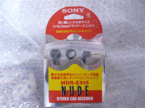 Yahoo オークション デッドストック 未使用 SONY nude MDR E