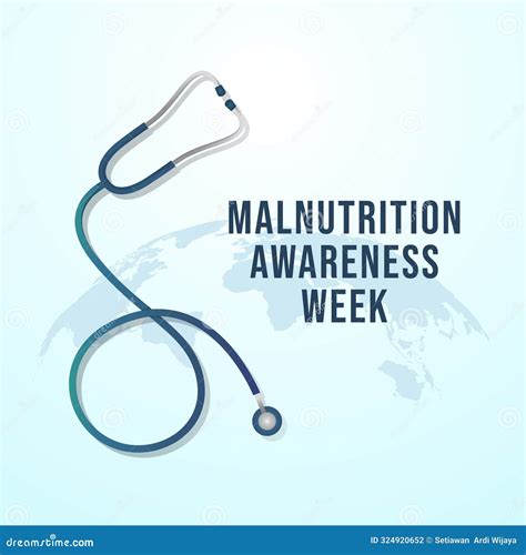 Vector Graphic Of Malnutrition Awareness Week Ideal For Malnutrition