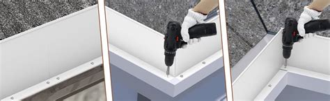 BJADE'S Gutter Valley Splash Guard,6 Pcs Aluminum Roof Valley Splash ...
