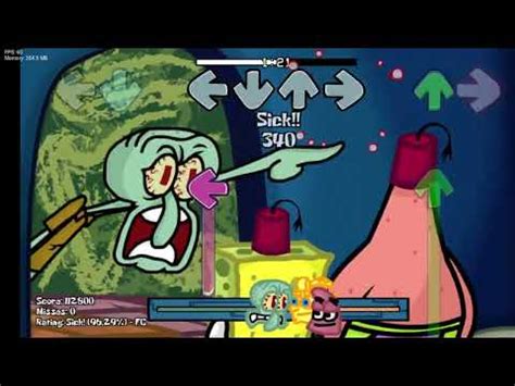 FNF Memeing In Bikini Bottom V3 Get Out YouTube