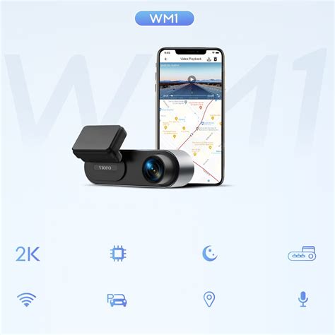 Kamera rejestrator Viofo WM1 GPS WiFi BT QHD