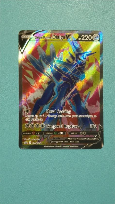 Origin Forme Dialga V SWSH255 Full Art Promo Nowa Wieś Kup teraz