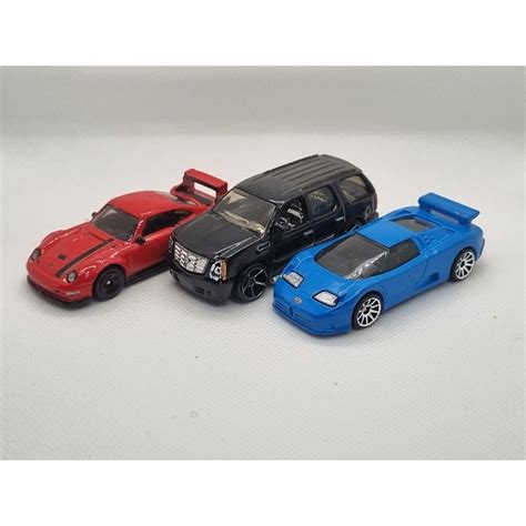 Lote 03 Minis Hot Wheels E Matchbox Shopee Brasil