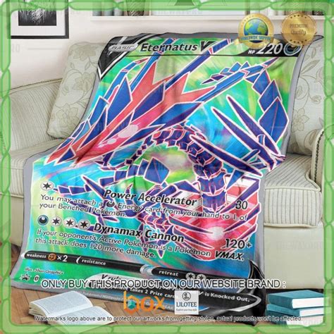 HOT Fleece Blanket Eternatus Custom Pokemon Boxbox Branding Luxury T Shirts Online In USA