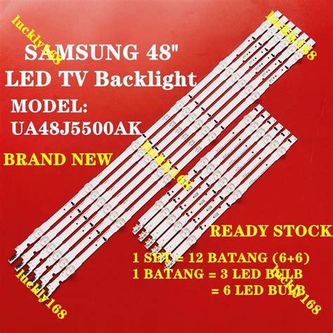 โคมไฟทีวี LED UA48J5500AK SAMSUNG 48 นิ้ว UA48J5500 48J5500 48J5500AK ...