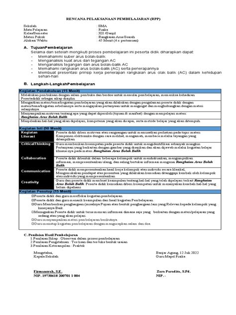 Rangkaian Arus Bolak Balik Pdf