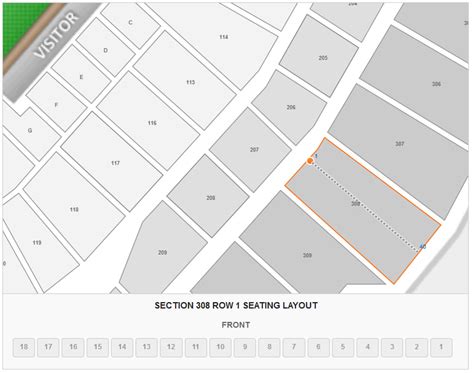 Chase Field Seating Chart With Row Numbers | Two Birds Home