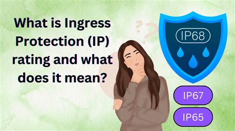 What Is Ingress Protection Ip Instrumentation Engineering