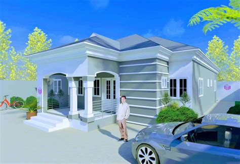 Three Bedroom Bungalow Floor Plan 10