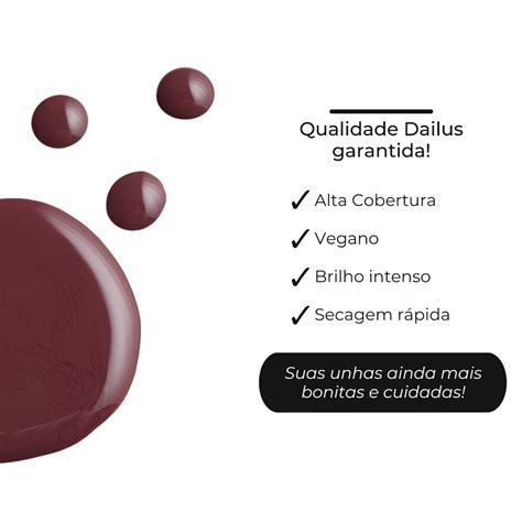 Kit Esmalte Dailus Nude Rosa Marrom Cremoso Queridinhos Shopee Brasil