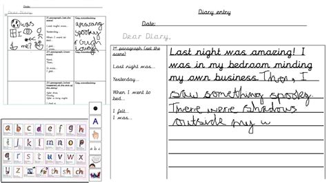 Ks Writing Week Lesson Diary Writing Youtube